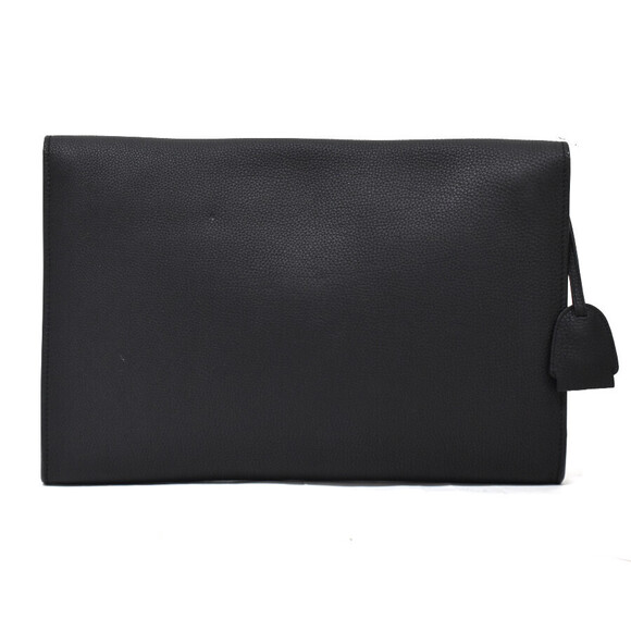 Gucci Crochet Clutch Bag Shoulder Calfskin Black - Picture 3 of 9
